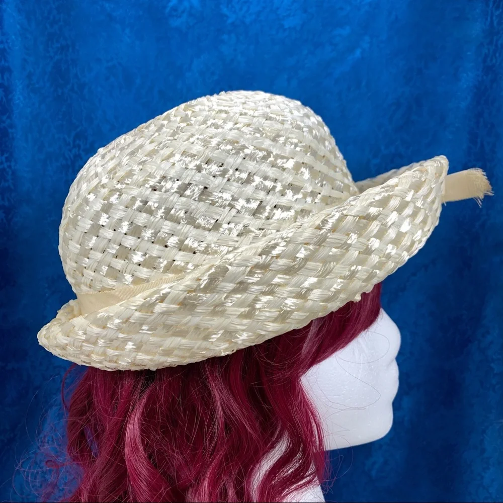 Vintage Union Label Ladies Spring Summer Hat